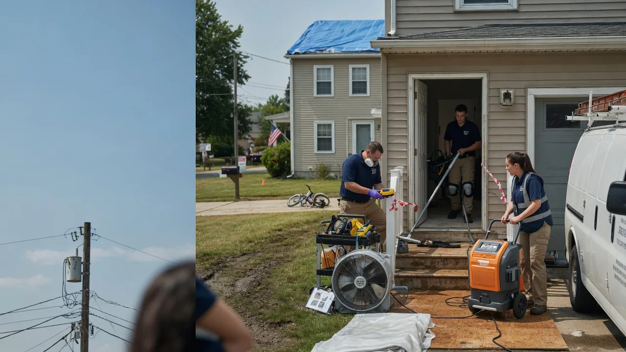 Water Damage Repair in Comins, MI near me